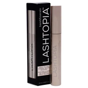 BareMinerals Lashtopia Mega Volume Mineral Based Mascara - Ultimate Black by bareMinerals for Women - 0.4 oz Mascara