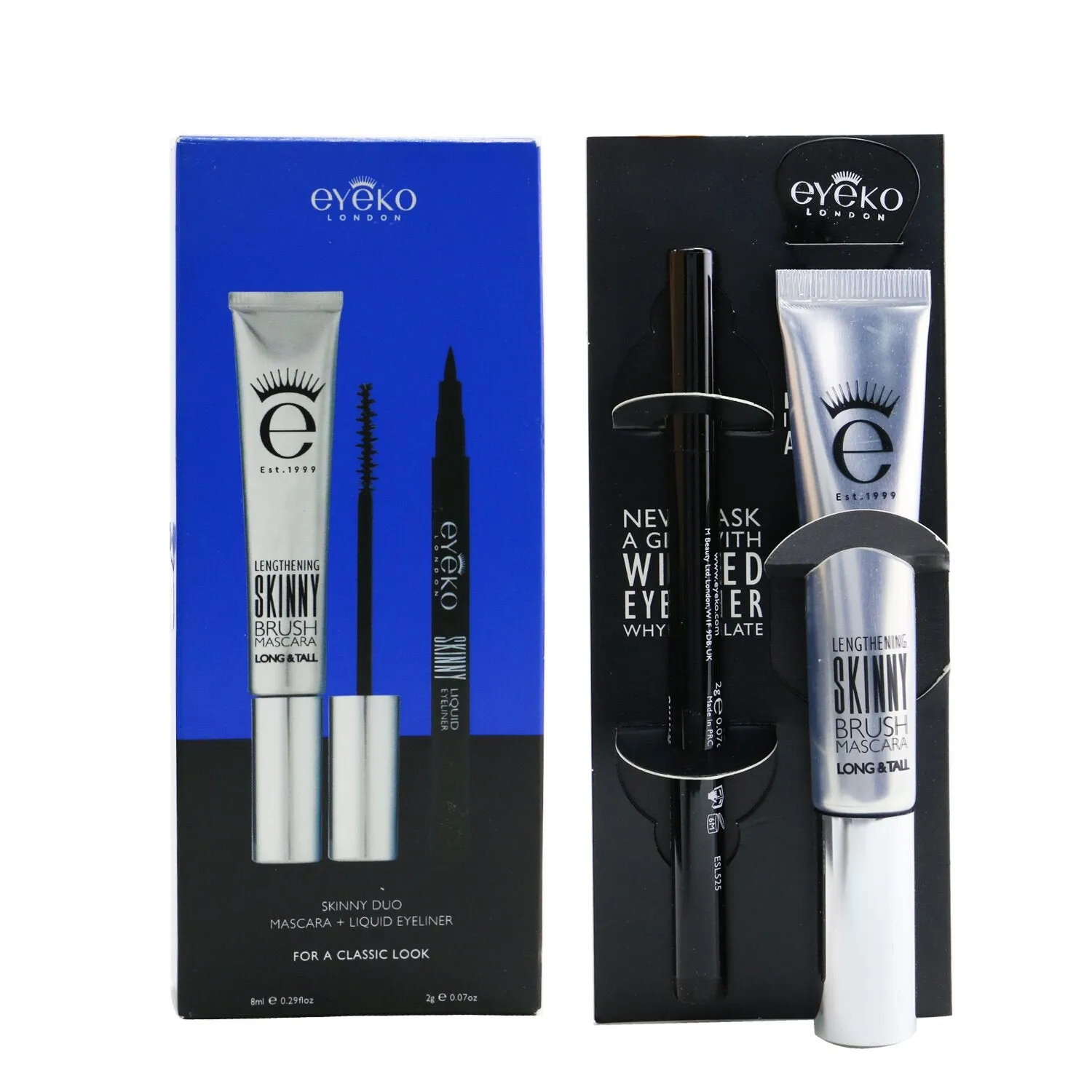 Eyeko Skinny Duo (1x Mascara   1x Liquid Eyeliner)  2pcs