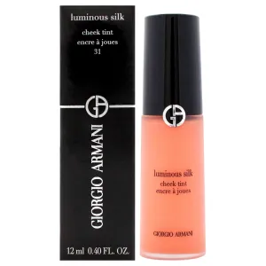 Giorgio Armani Luminous Silk Cheek Tint - 31 Vivid Coral by Giorgio Armani for Women - 0.6 oz Blush
