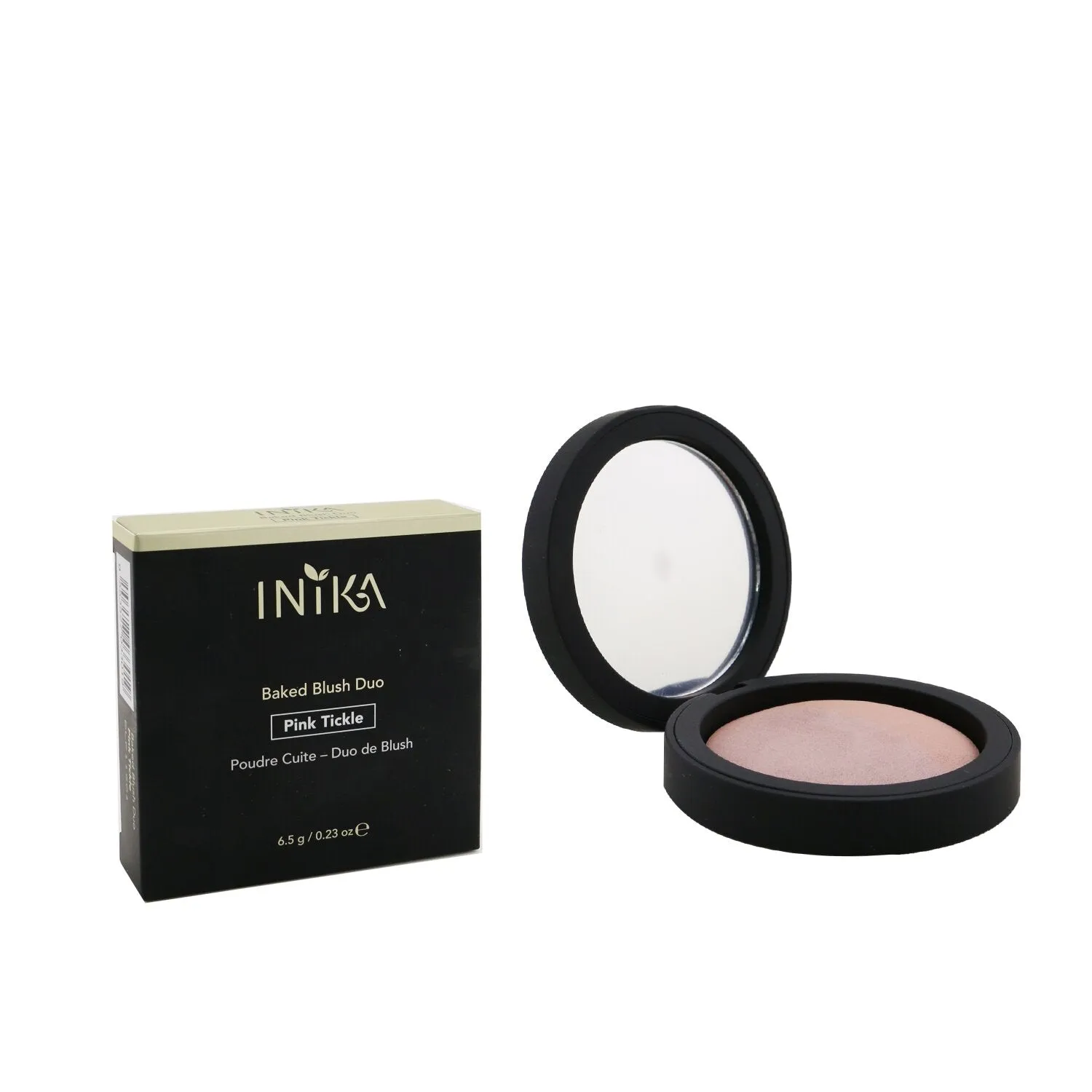INIKA Organic Baked Blush Duo - # Burnt Peach  6.5g/0.23oz