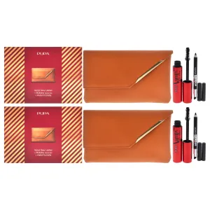Pupa Milano Vamp! Sexy Lashes and Multiply Set - Pack of 2 by Pupa Milano for Women - 3 Pc 0.40oz Vamp! Sexy Lashes Mascara - 011 Black. 0.03oz Multiplay Eye Pencil - 09 Black. Wallet