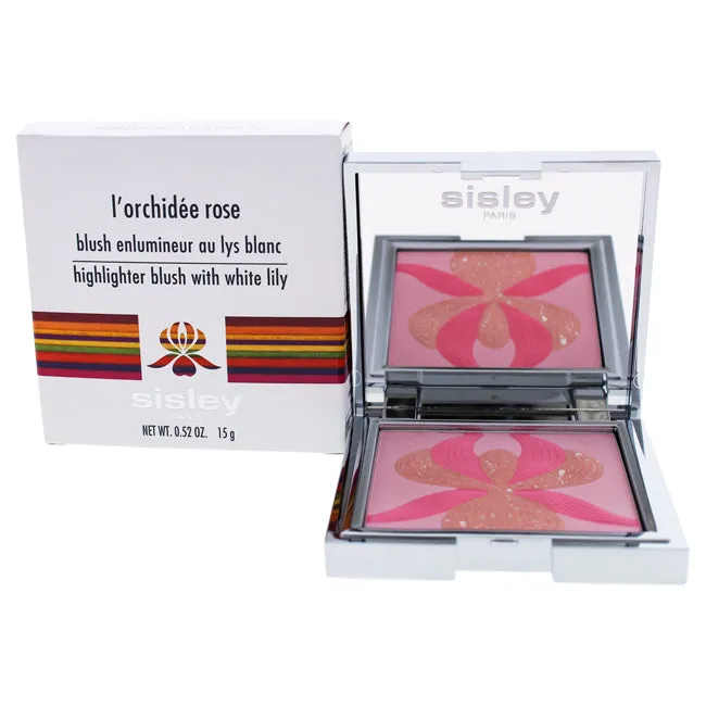 Sisley LOrchidee Rose Highlighter Blush With White Lily by Sisley for Women - 0.52 oz Blush