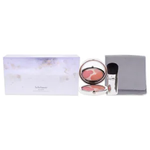 Sulwhasoo ShineClassic Multi Powder Compact by Sulwhasoo for Women - 3 Pc 0.31oz Powder Compact. Blush Brush. Premium Pouch