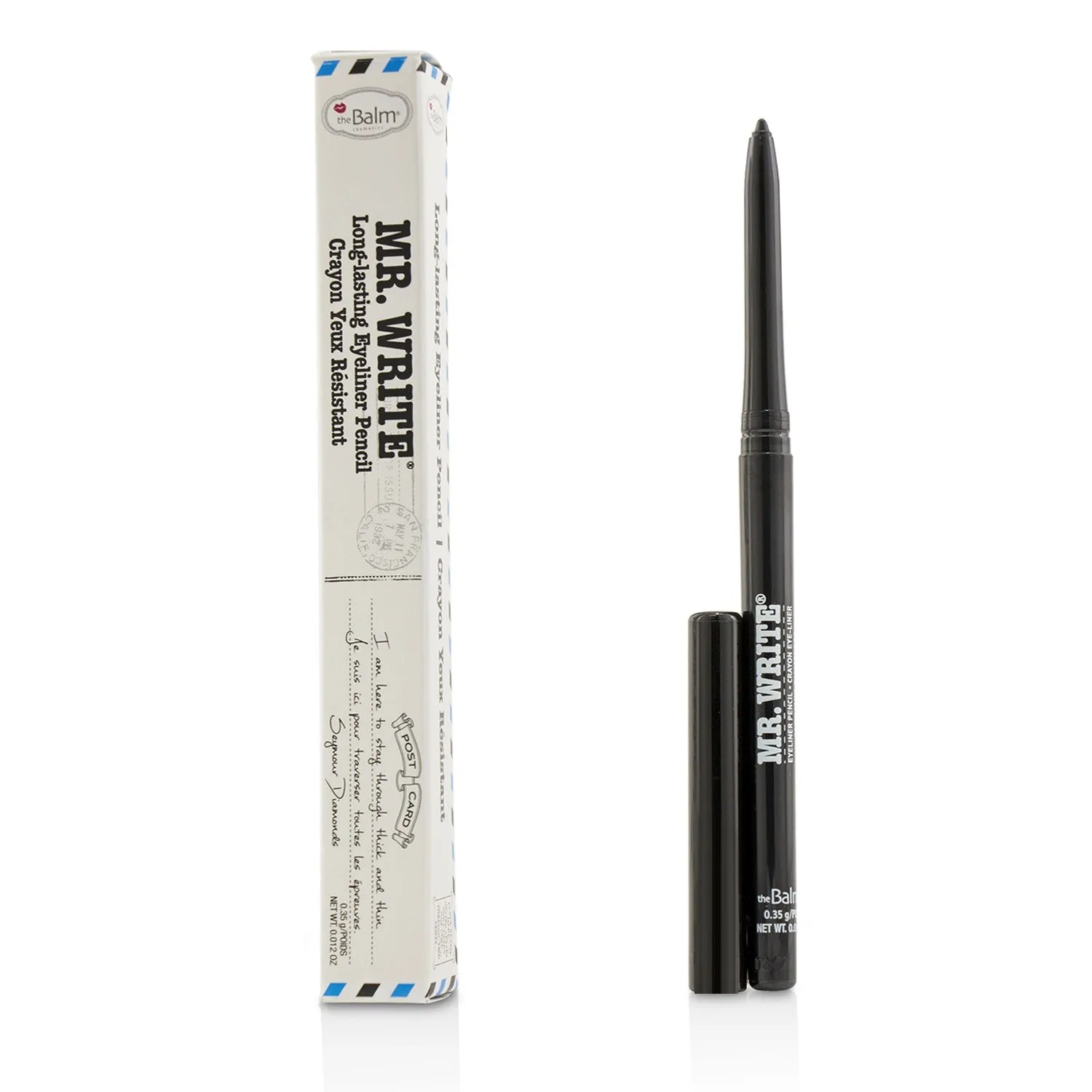 TheBalm Mr. Write Long Lasting Eyeliner Pencil - # Loveletters (Brown)  0.35g/0.012oz