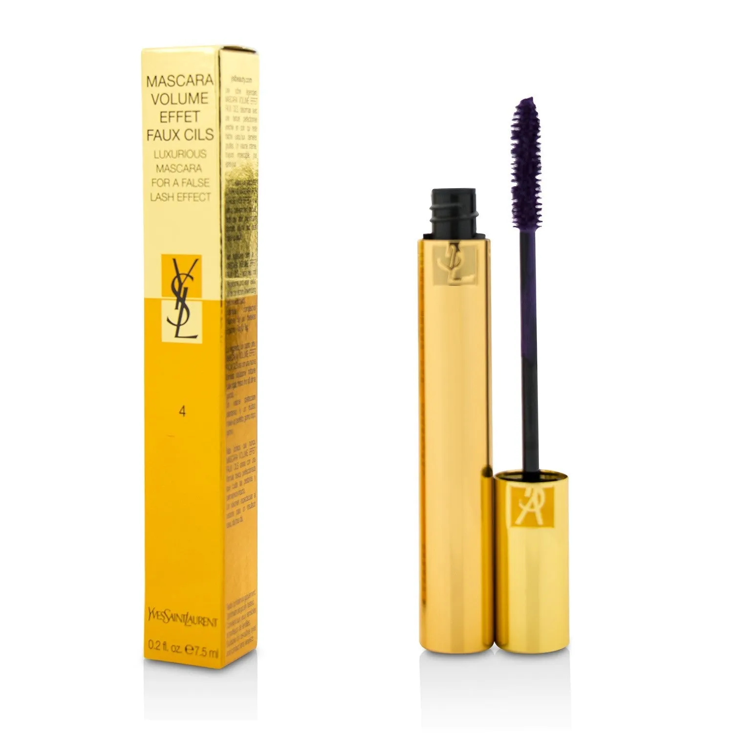 Yves Saint Laurent Mascara Volume Effet Faux Cils (Luxurious Mascara) - # 01 High Density Black  7.5ml/0.2oz