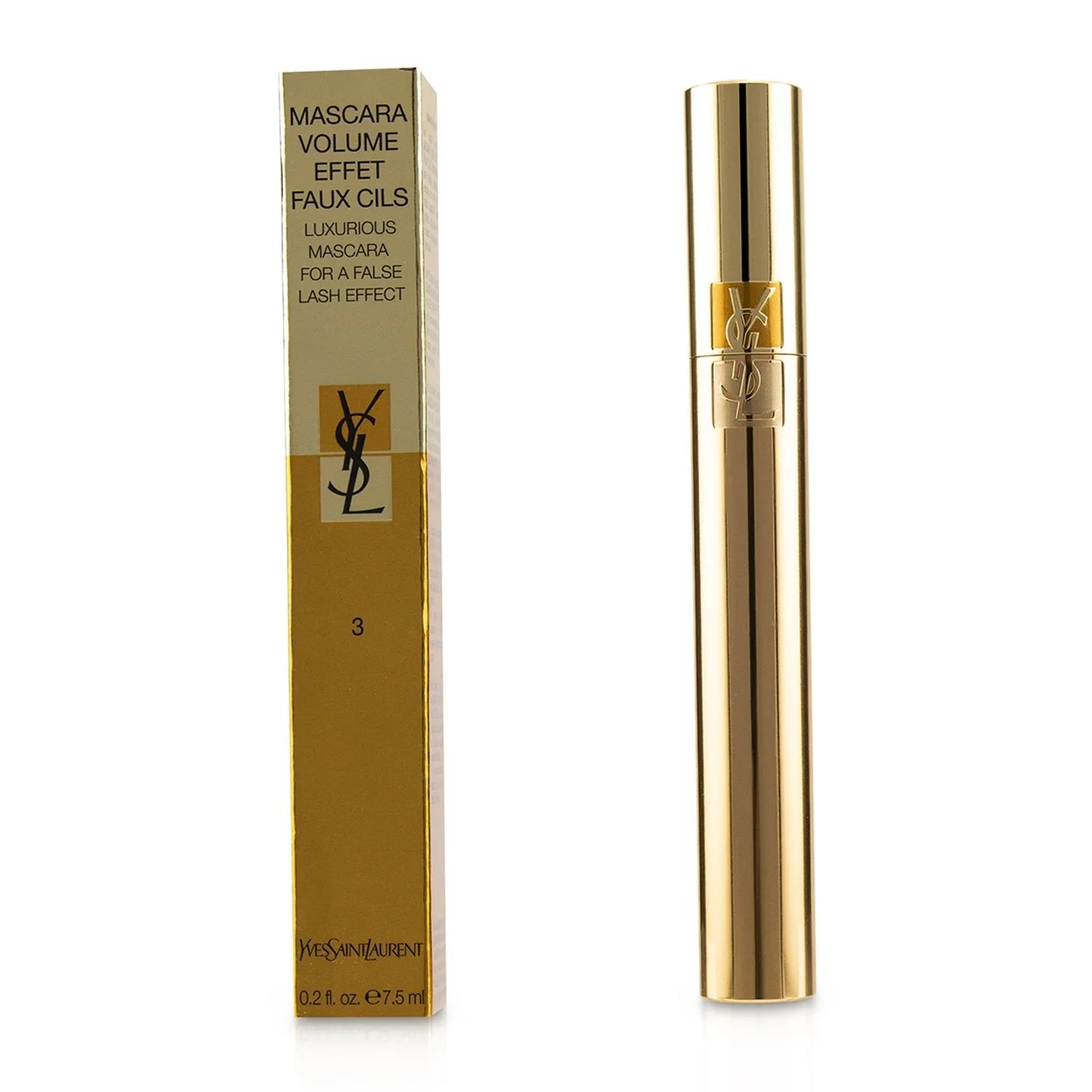 Yves Saint Laurent Mascara Volume Effet Faux Cils (Luxurious Mascara) - # 01 High Density Black  7.5ml/0.2oz